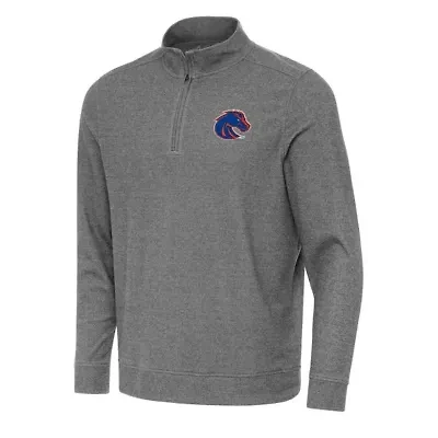 NCAA Boise State Broncos Subtle Quarter-Zip Sweatshirt