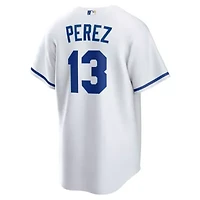 MLB Nike Salvador Perez Kansas City Royals Home Replica Player Jersey