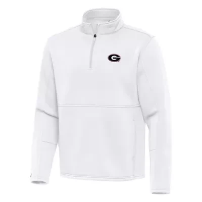 NCAA Georgia Bulldogs Twist Quarter-Zip Pullover Jacket