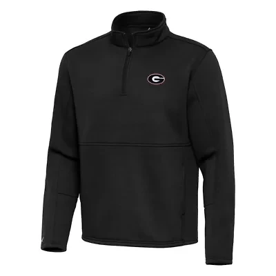 NCAA Georgia Bulldogs Twist Quarter-Zip Pullover Jacket