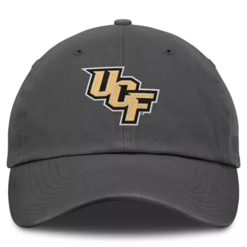 NCAA Heather UCF Knights Team Logo Washed Adjustable Hat