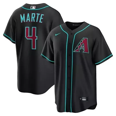 MLB Nike Ketel Marte Arizona Diamondbacks Alternate Replica Jersey