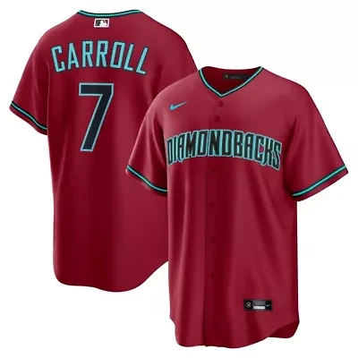 MLB Nike Corbin Carroll Arizona Diamondbacks Alternate 2 Replica Jersey