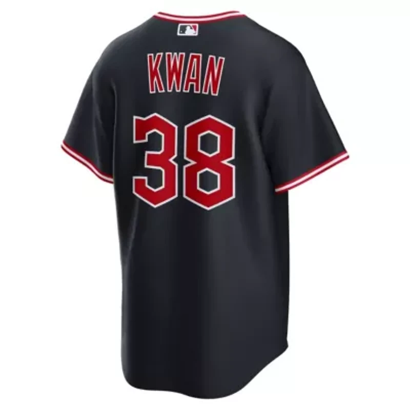 MLB Nike Steven Kwan Cleveland Guardians Alternate Replica Jersey