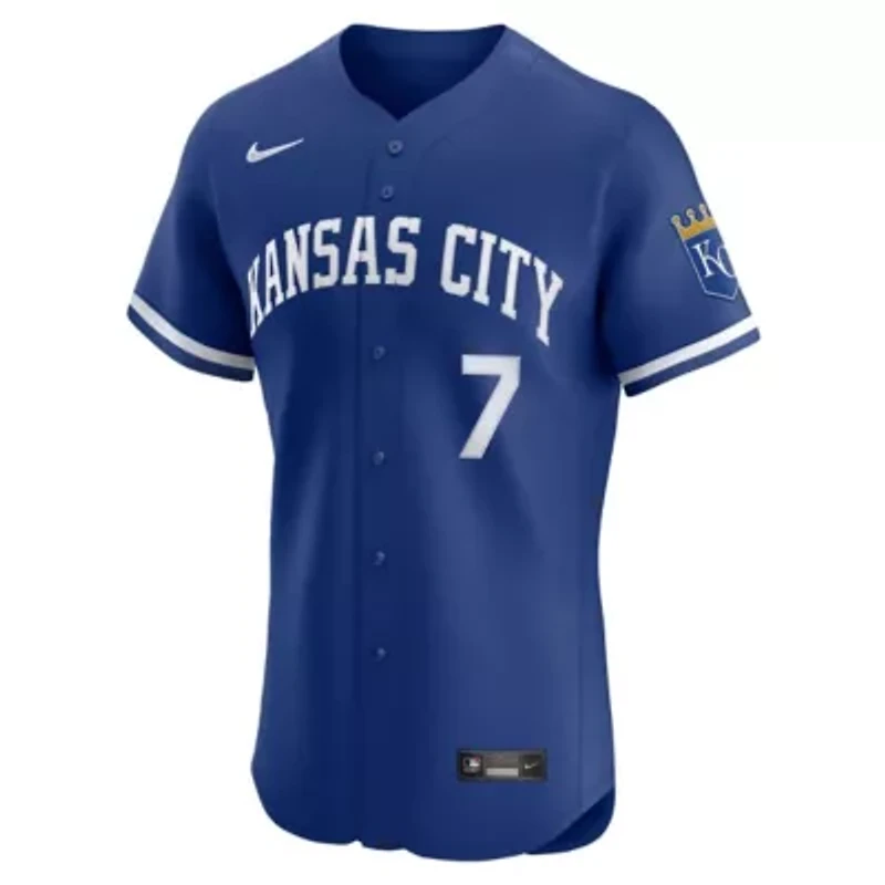 MLB Nike Bobby Witt Jr. Kansas City Royals Alternate 2 Elite Player Jersey