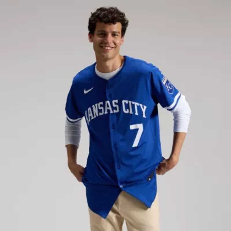 MLB Nike Bobby Witt Jr. Kansas City Royals Alternate 2 Elite Player Jersey