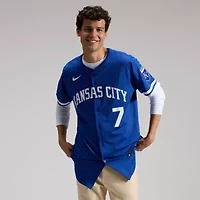 MLB Nike Bobby Witt Jr. Kansas City Royals Alternate 2 Elite Player Jersey