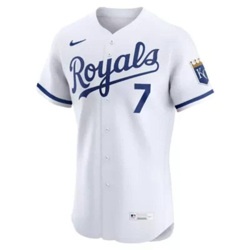MLB Nike Bobby Witt Jr. Kansas City Royals Home Elite Player Jersey