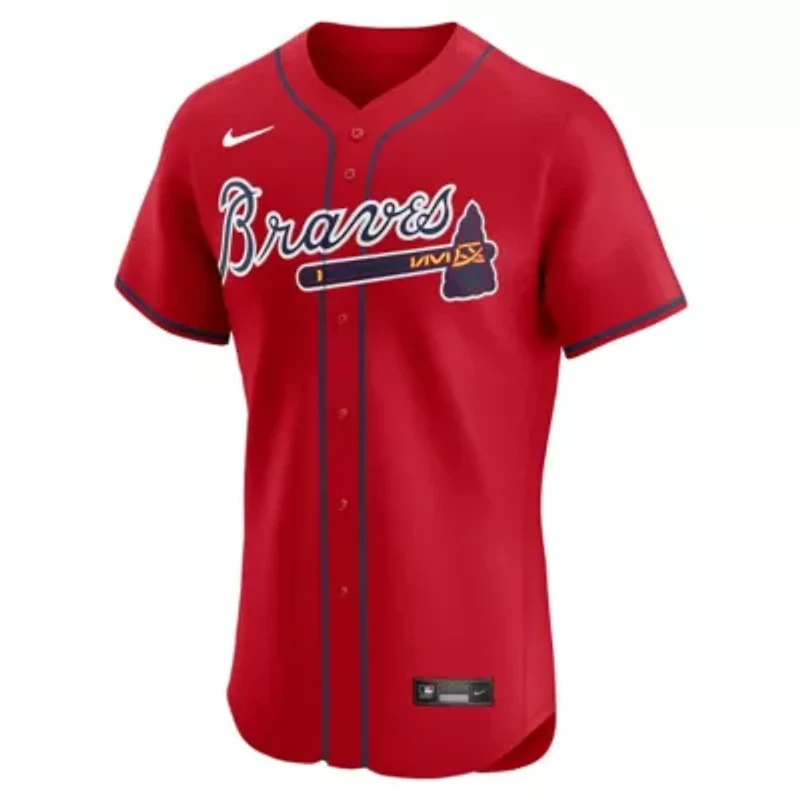 MLB Nike Ronald Acuña Jr. Atlanta Braves Alternate 2 Elite Jersey