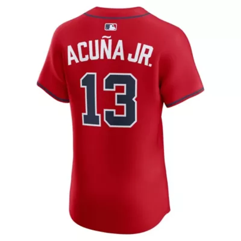 MLB Nike Ronald Acuña Jr. Atlanta Braves Alternate 2 Elite Jersey