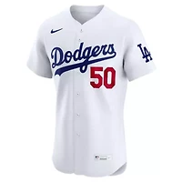 MLB Nike Mookie Betts Los Angeles Dodgers Home Elite Player Jersey