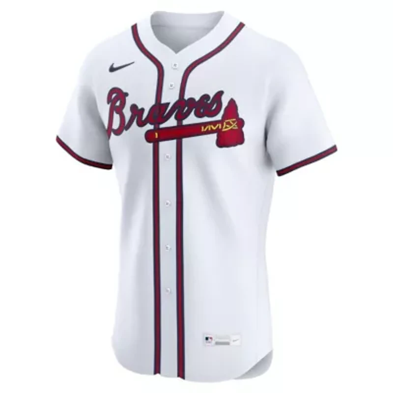 MLB Nike Ronald Acuña Jr. Atlanta Braves Home Elite Player Jersey