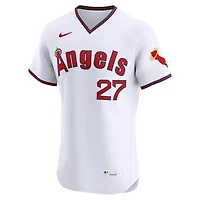 MLB Nike Mike Trout Los Angeles Angels Alternate 2 Elite Jersey