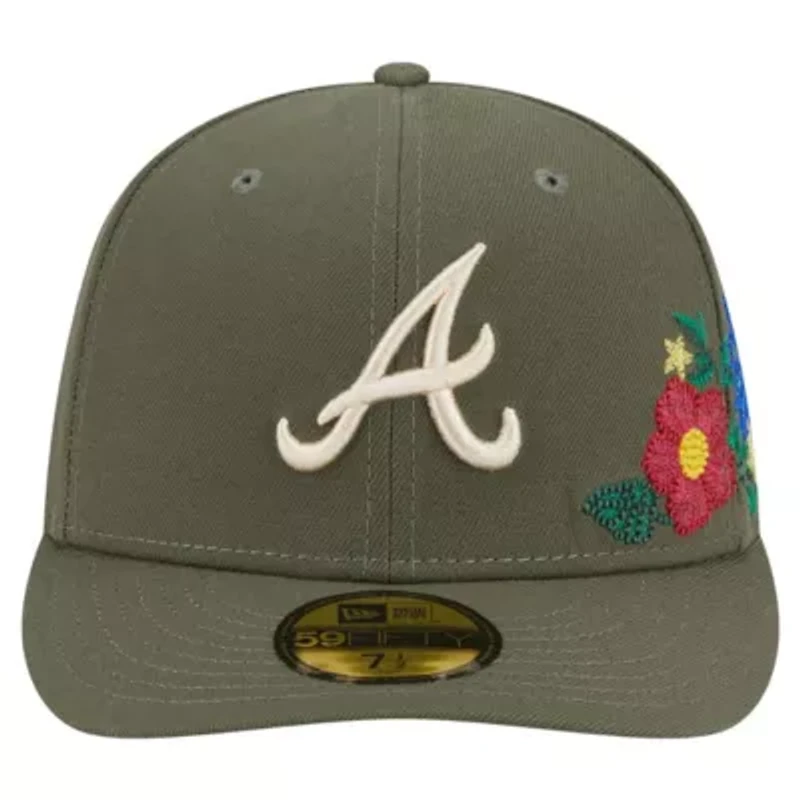 MLB Atlanta Braves Tonal Florals 59FIFTY Fitted Hat