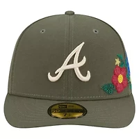 MLB Atlanta Braves Tonal Florals 59FIFTY Fitted Hat