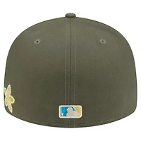 MLB Chicago Cubs Tonal Florals 59FIFTY Fitted Hat