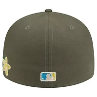 MLB Los Angeles Angels Tonal Florals 59FIFTY Fitted Hat