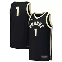 NCAA Nike #1 Purdue Boilermakers Replica Basketball Jersey