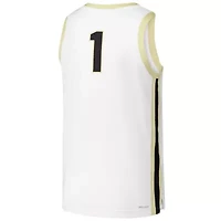 NCAA Nike #1 Purdue Boilermakers Replica Basketball Jersey