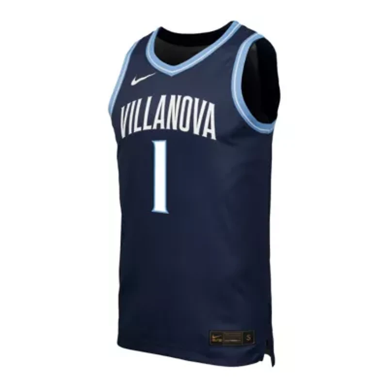 NCAA Nike Villanova Wildcats #1 Replica Basketball Jersey