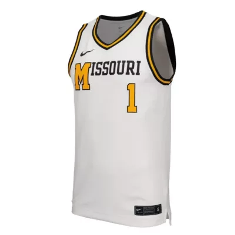 NCAA Nike Missouri Tigers Retro Replica Basketball Jersey