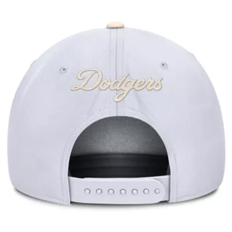 MLB Nike White/Cream Los Angeles Dodgers Pro Performance Snapback Hat
