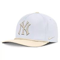 MLB Nike White/Cream New York Yankees Pro Performance Snapback Hat