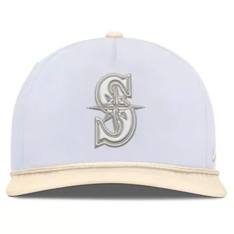 MLB Nike White/Cream Seattle Mariners Pro Performance Snapback Hat