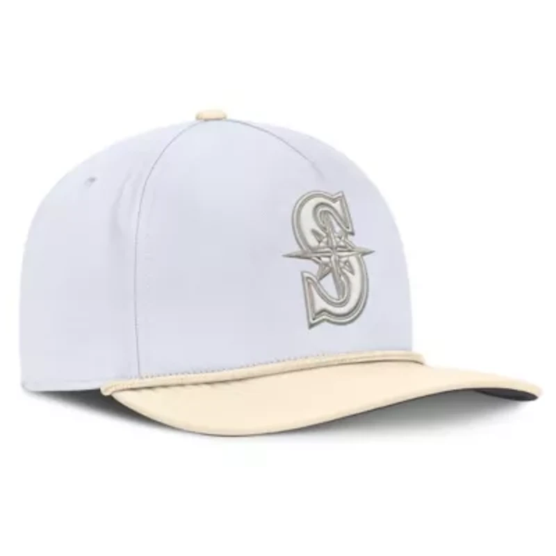 MLB Nike White/Cream Seattle Mariners Pro Performance Snapback Hat