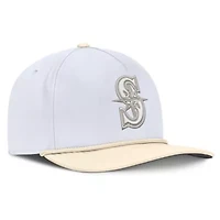 MLB Nike White/Cream Seattle Mariners Pro Performance Snapback Hat