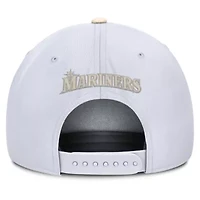 MLB Nike White/Cream Seattle Mariners Pro Performance Snapback Hat