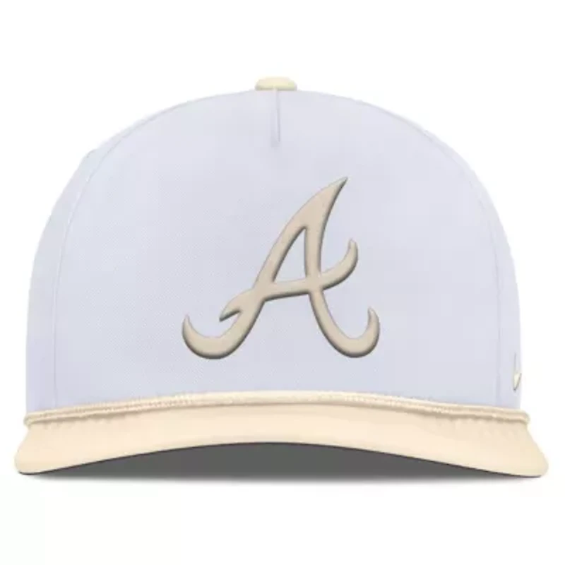 MLB Nike White/Cream Atlanta Braves Pro Performance Snapback Hat