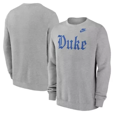Duke Blue Devils NCAA Nike Old English Pullover Sweatshirt