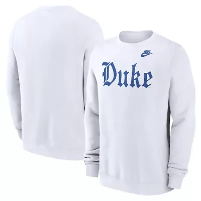 Duke Blue Devils NCAA Nike Old English Pullover Sweatshirt