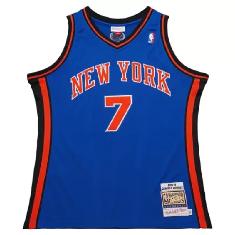 NBA Carmelo Anthony New York Knicks 2010/11 Hardwood Classics Authentic Jersey