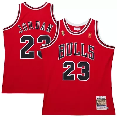 NBA Michael Jordan Chicago Bulls 1996/97 Throwback Authentic Jersey