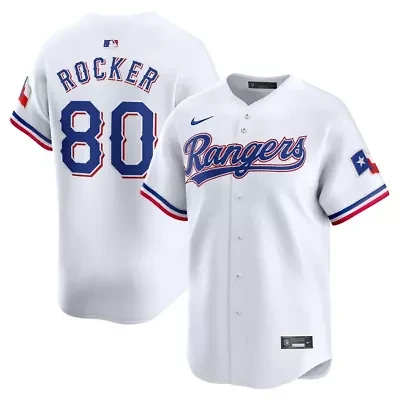 MLB Nike Kumar Rocker Texas Rangers Home Limited Player Jersey