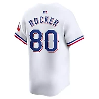 MLB Nike Kumar Rocker Texas Rangers Home Limited Player Jersey