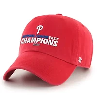 MLB Philadelphia Phillies 2024 NL East Division s Clean Up Adjustable Hat
