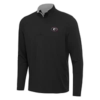 NCAA Georgia Bulldogs Content Quarter-Zip Pullover Top