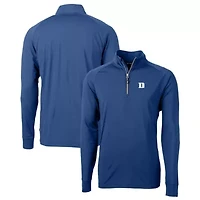 Duke Blue Devils NCAA Adapt Eco Knit Stretch Recycled Raglan DryTec Quarter-Zip Top