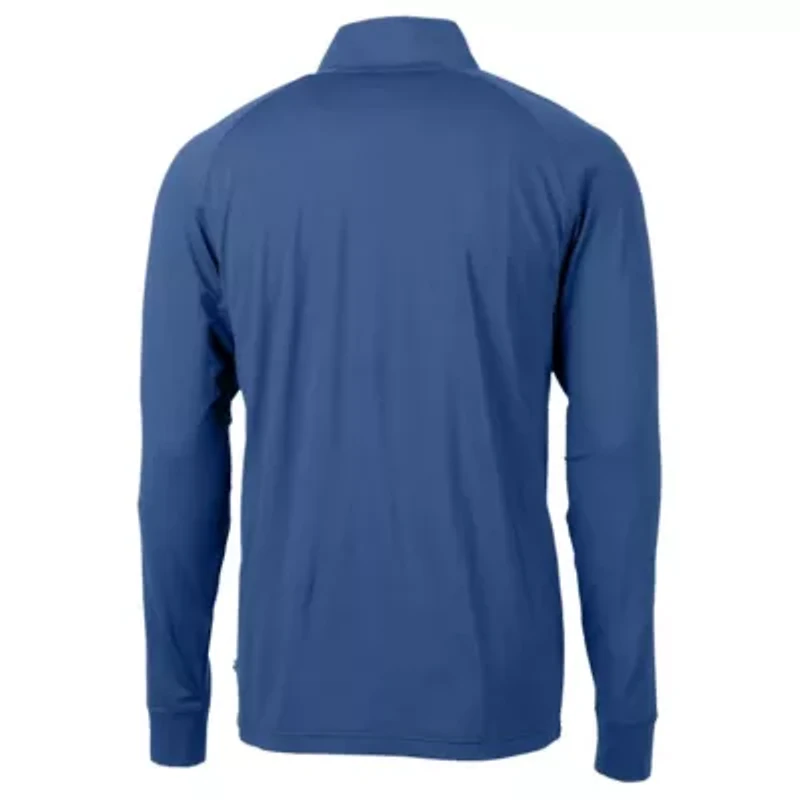 Duke Blue Devils NCAA Adapt Eco Knit Stretch Recycled Raglan DryTec Quarter-Zip Top