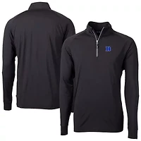Duke Blue Devils NCAA Adapt Eco Knit Stretch Recycled Raglan DryTec Quarter-Zip Top