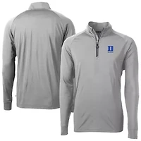 Duke Blue Devils NCAA Adapt Eco Knit Stretch Recycled Raglan DryTec Quarter-Zip Top