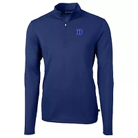 Duke Blue Devils NCAA Virtue Eco Pique Recycled DryTec Quarter-Zip Top