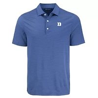 Duke Blue Devils NCAA Forge Eco Fine Line Stripe Polo