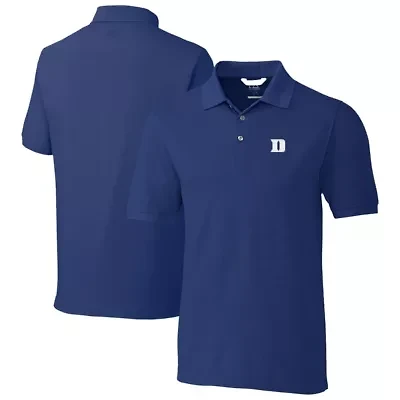 Duke Blue Devils NCAA Advantage Eco Pique Tri-Blend Polo