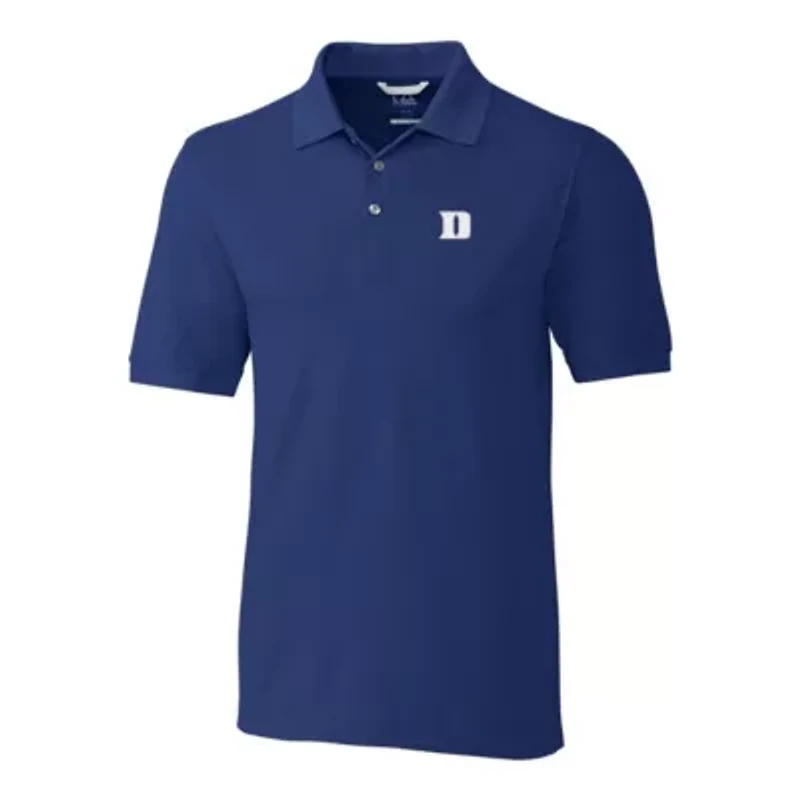 Duke Blue Devils NCAA Advantage Eco Pique Tri-Blend Polo
