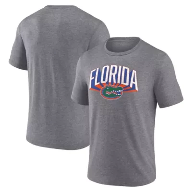 NCAA Fanatics Florida Gators Tri-Blend 3D Burst T-Shirt