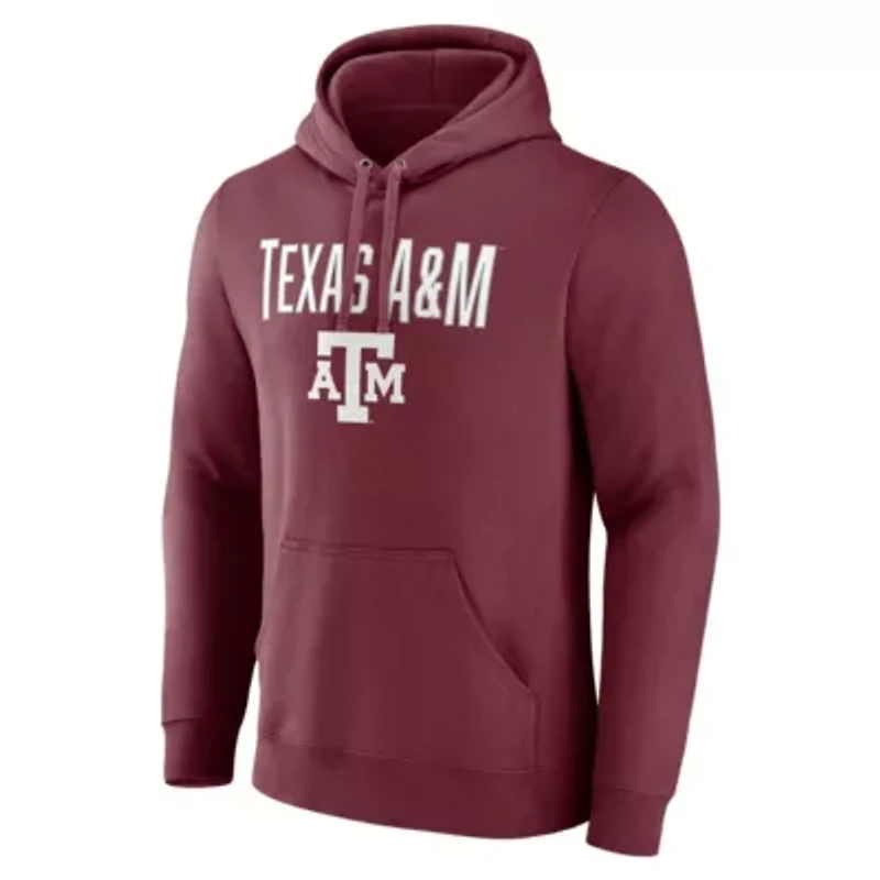 NCAA Fanatics Texas A&M Aggies Team Lockup Pullover Hoodie
